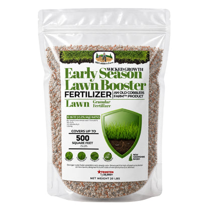Wicked Growth Early Season Lawn Booster 6-16-12 Fertilizer