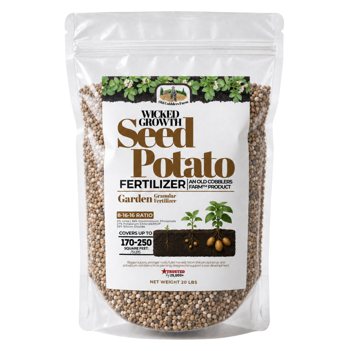 Wicked Growth Seed Potato Fertilizer