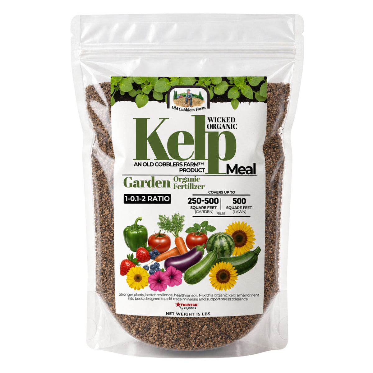 Wicked Organics Kelp Meal Fertilizer