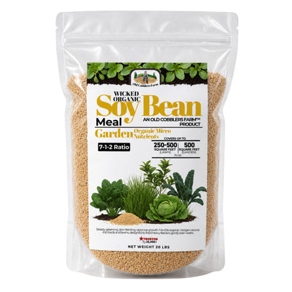 Wicked Organics Soy Bean Meal Fertilizer