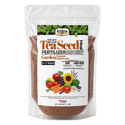 Wicked Organics Tea Seed Meal Fertilizer