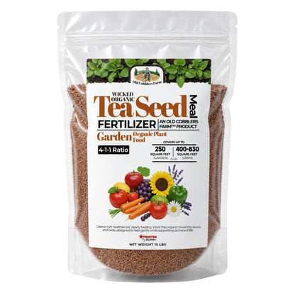 Wicked Organics Tea Seed Meal Fertilizer