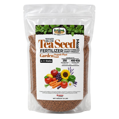 Wicked Organics Tea Seed Meal Fertilizer