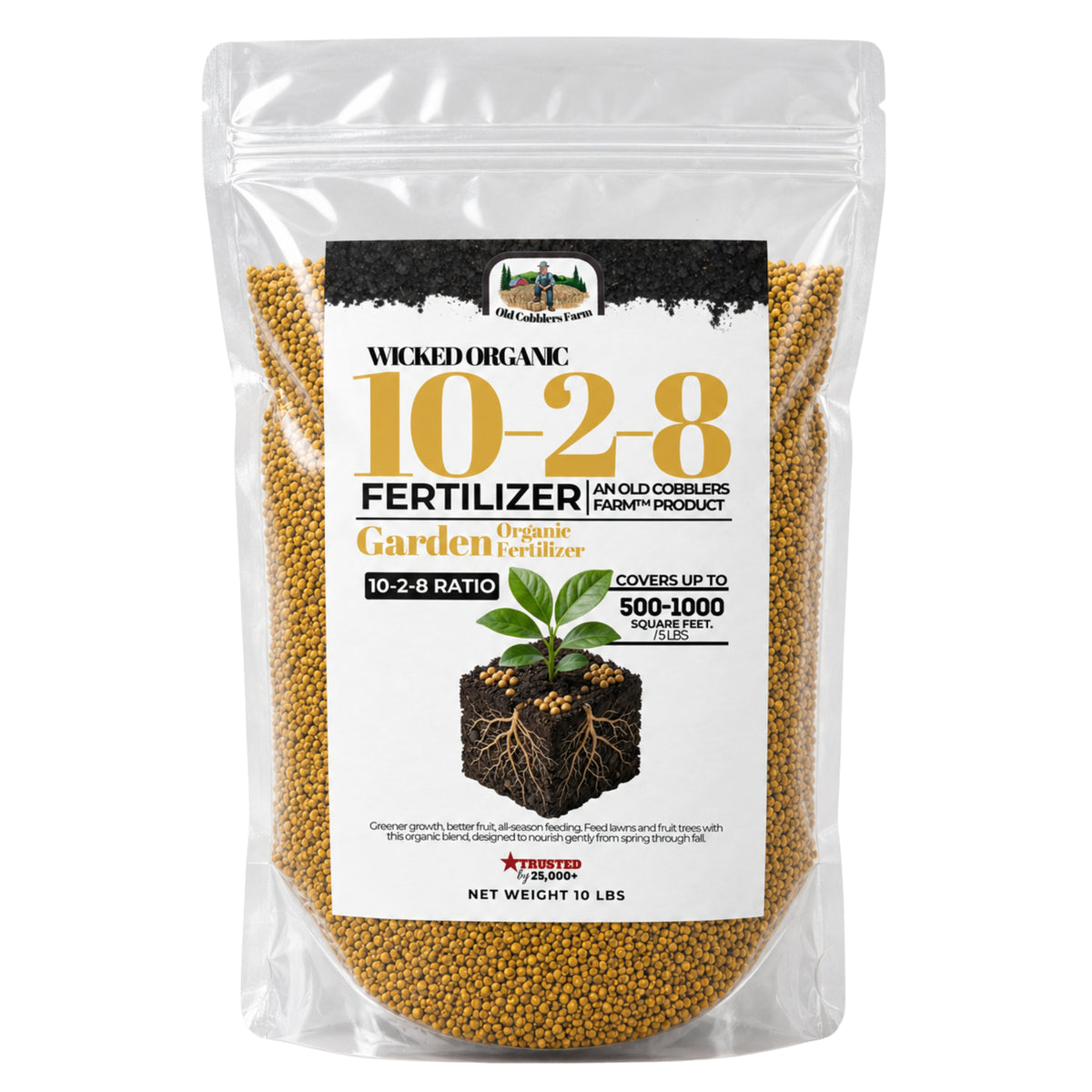 Wicked Organics 10-2-8 Fertilizer