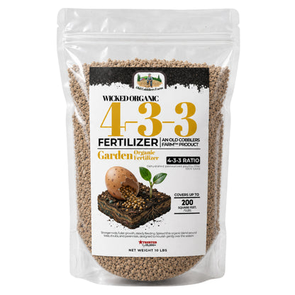 Wicked Organics 4-3-3 Fertilizer