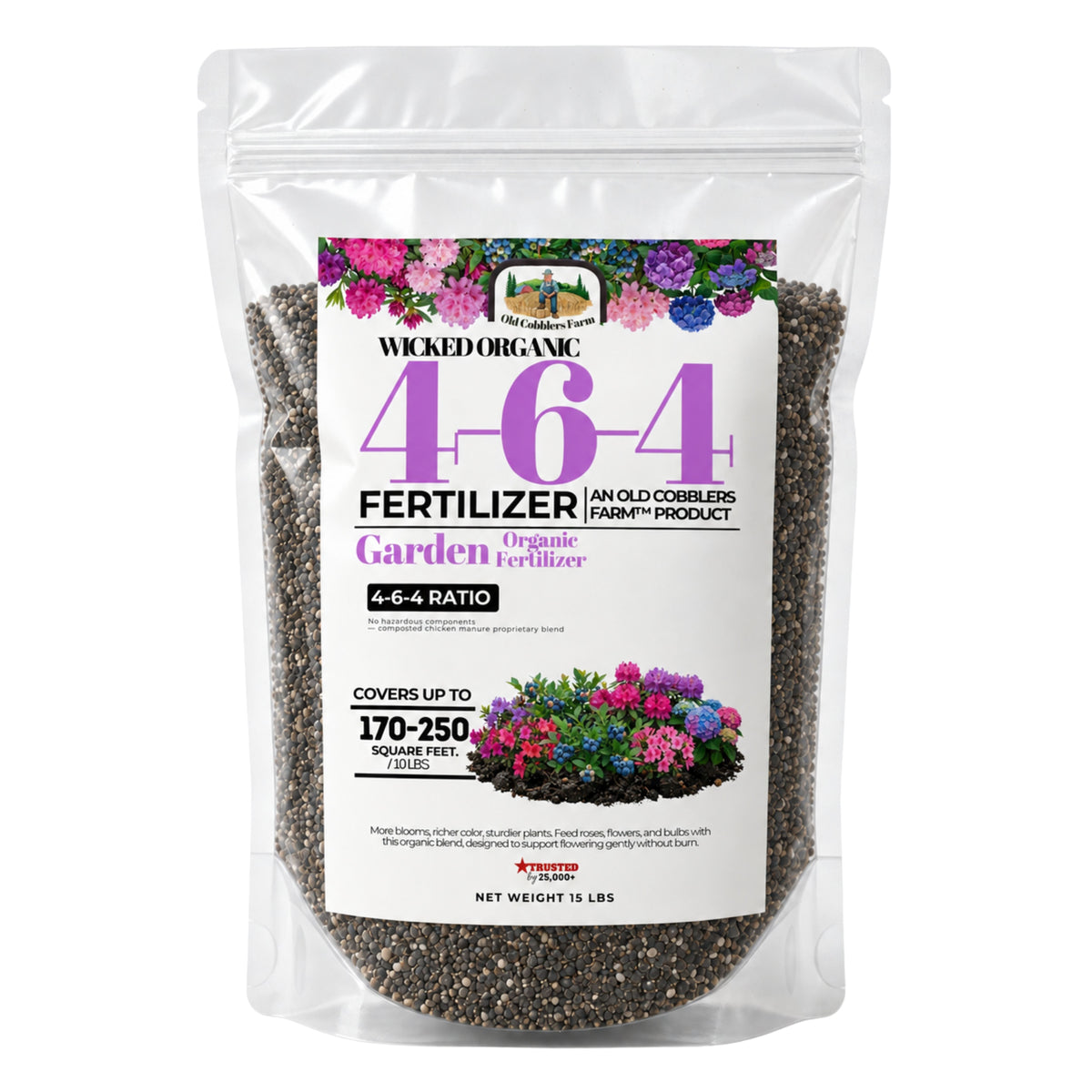 Wicked Organics 4-6-4 Fertilizer