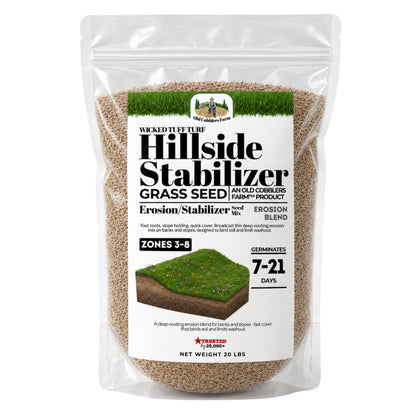 Wicked Tuff Turf Hillside Stabilizer Seed