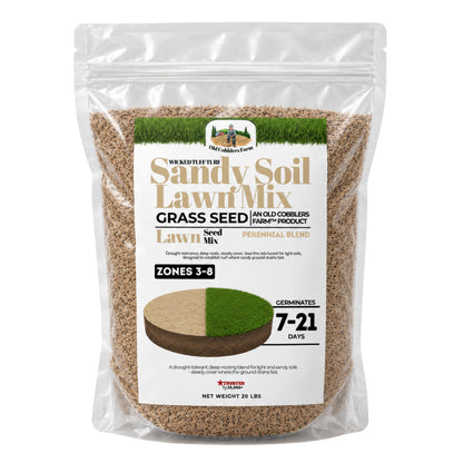 Wicked Tuff Turf Sandy Soil Lawn Seed Mix