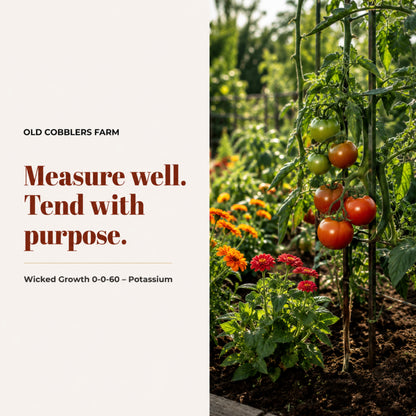 Wicked Growth 0-0-60 Fertilizer