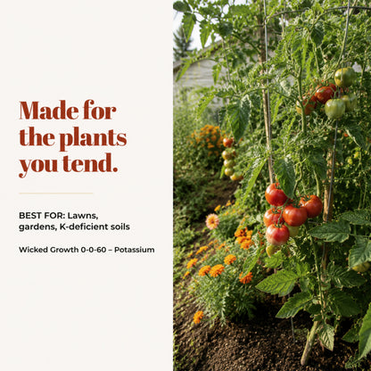 Wicked Growth 0-0-60 Fertilizer