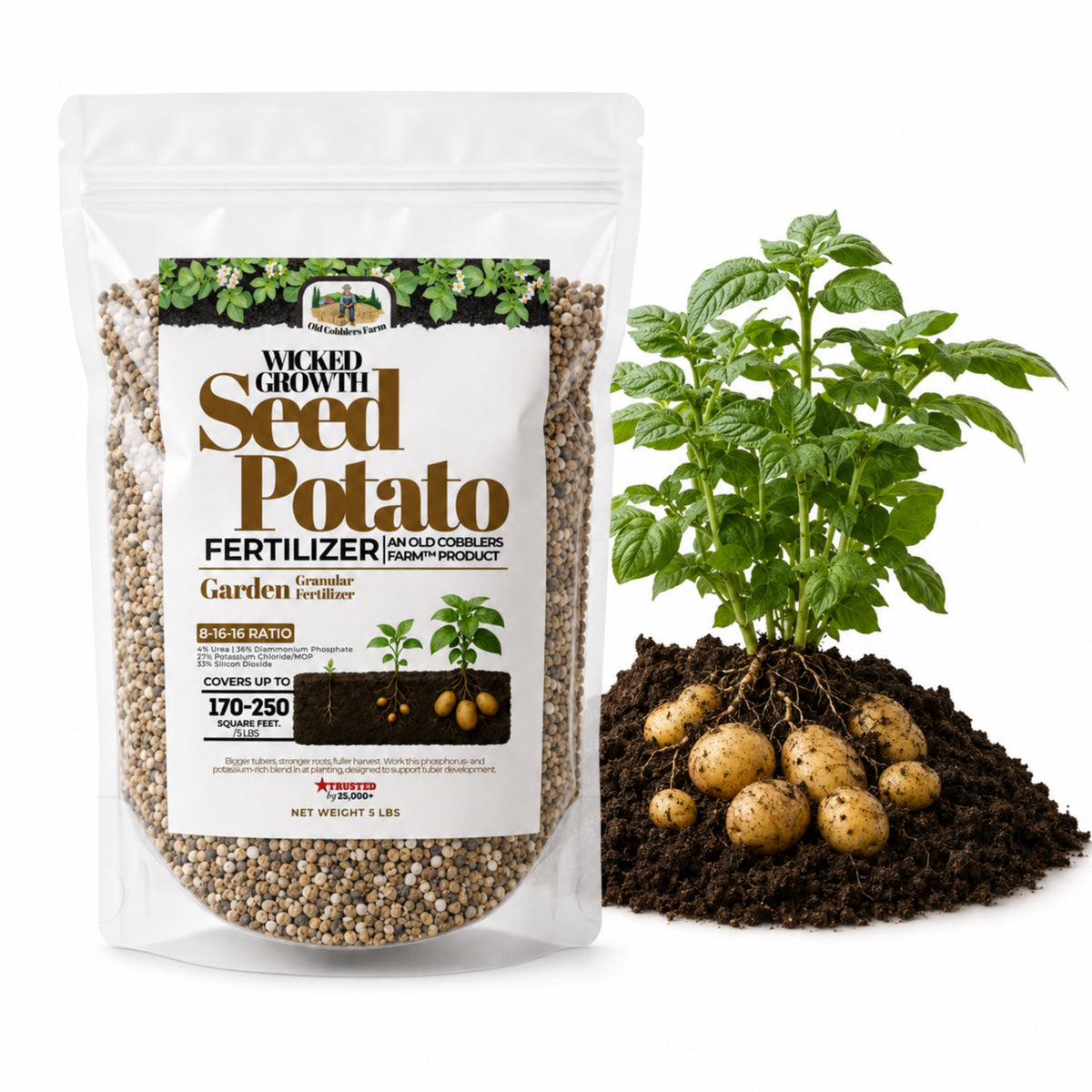 Wicked Growth Seed Potato Fertilizer