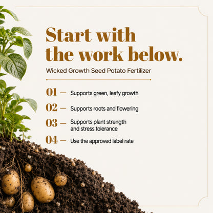 Wicked Growth Seed Potato Fertilizer