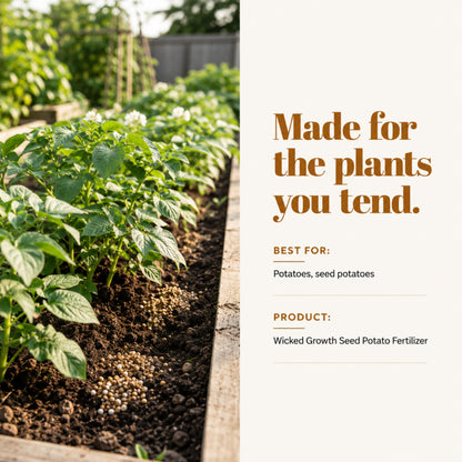 Wicked Growth Seed Potato Fertilizer
