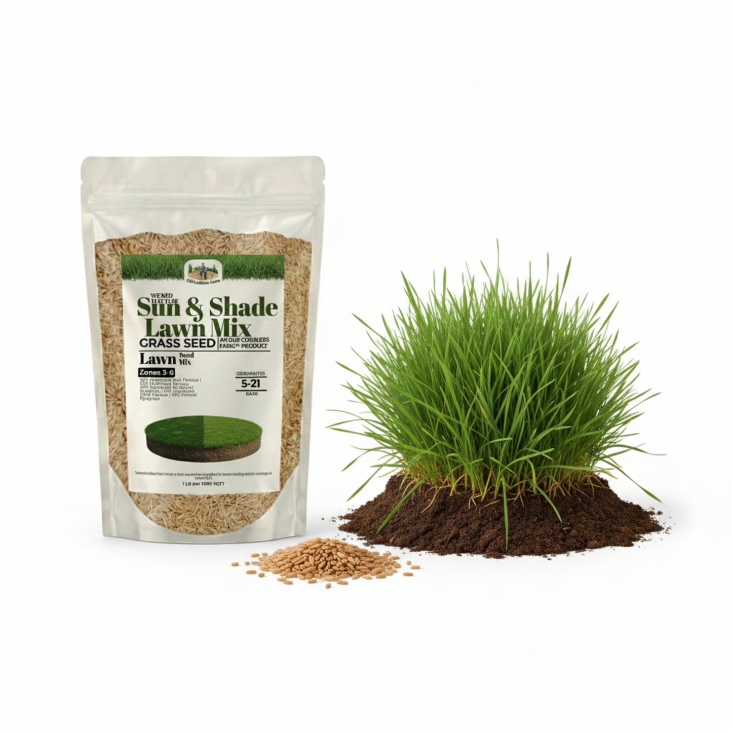 Wicked Tuff Turf Sun & Shade Grass Seed Mix