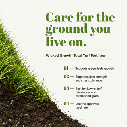 Wicked Growth Total Turf Lawn Fertilizer