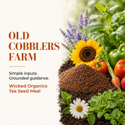 Wicked Organics Tea Seed Meal Fertilizer
