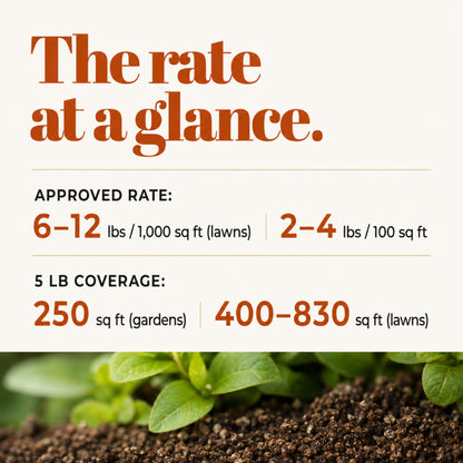 Wicked Organics Tea Seed Meal Fertilizer