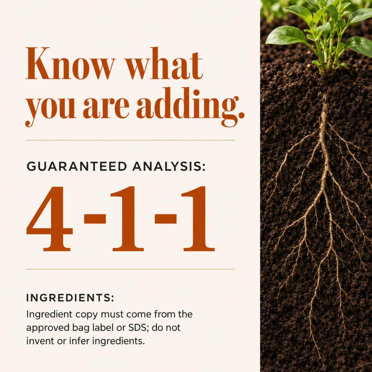 Wicked Organics Tea Seed Meal Fertilizer