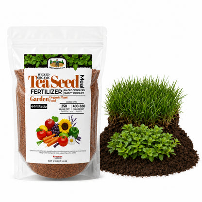 Wicked Organics Tea Seed Meal Fertilizer