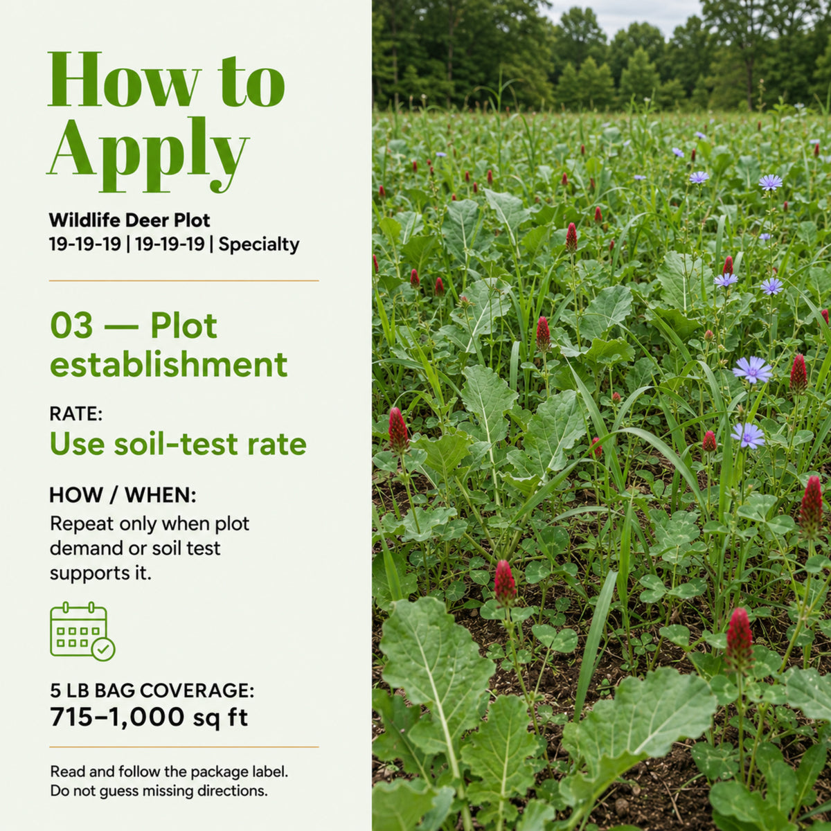 Wicked Growth Wildlife Deer Plot Fertilizer