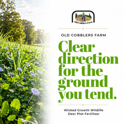 Wicked Growth Wildlife Deer Plot Fertilizer