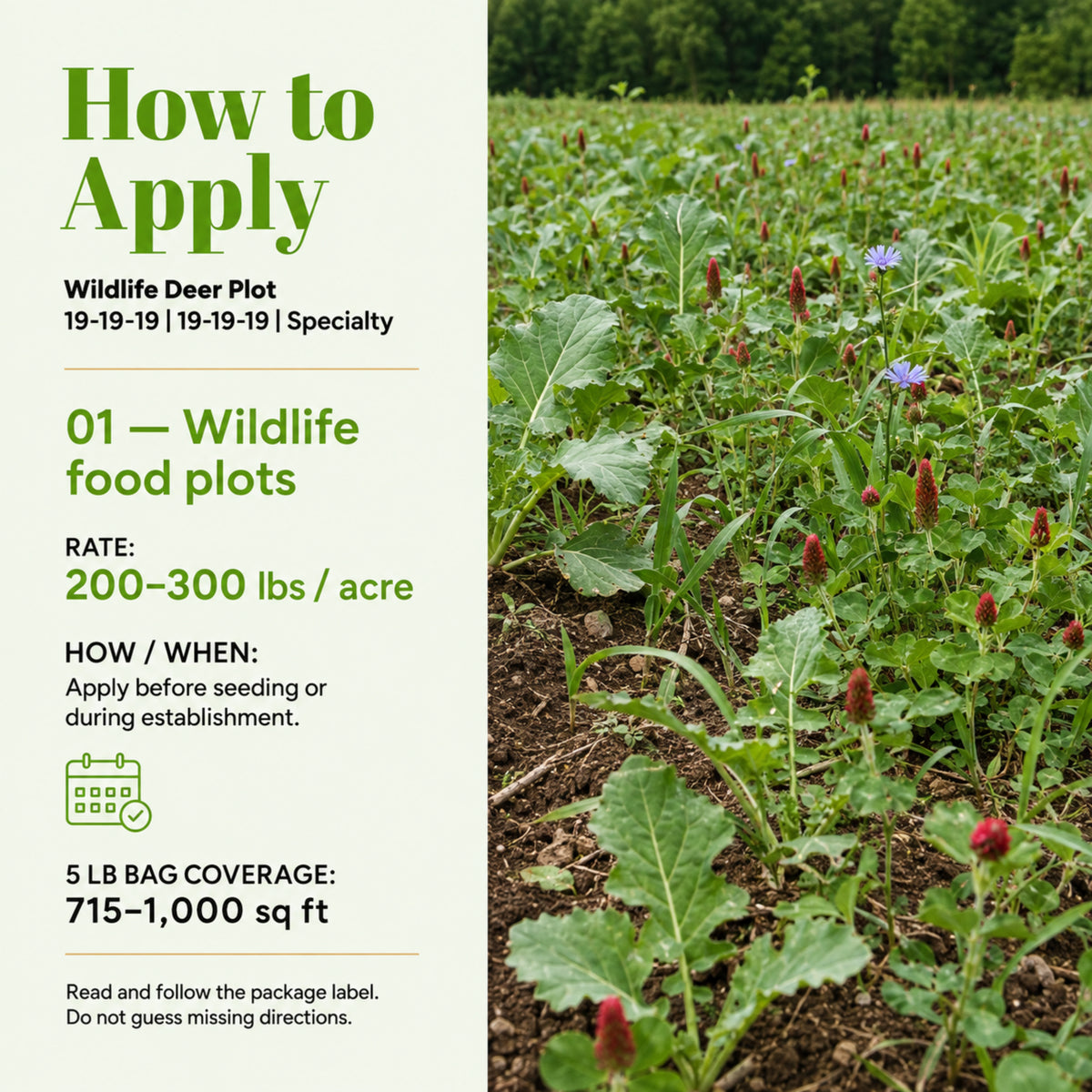Wicked Growth Wildlife Deer Plot Fertilizer