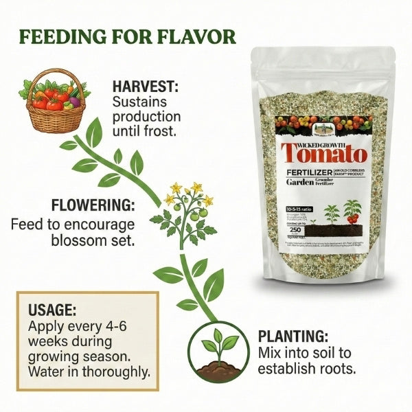 Old Cobblers Farm™ Wicked Growth Tomato Fertilizer - Image 9