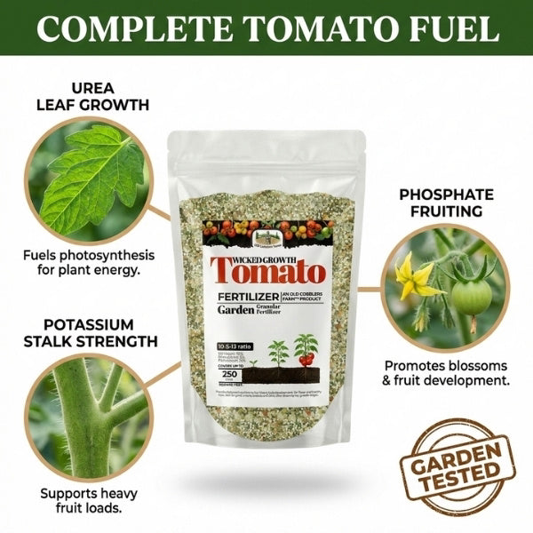 Old Cobblers Farm™ Wicked Growth Tomato Fertilizer - Image 10