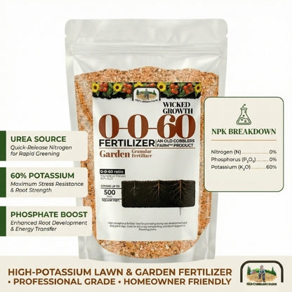 Old Cobblers Farm™ Wicked Growth 0-0-60 Fertilizer - Image 5