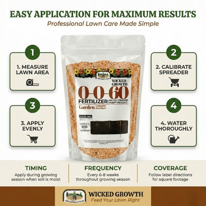 Old Cobblers Farm™ Wicked Growth 0-0-60 Fertilizer - Image 6