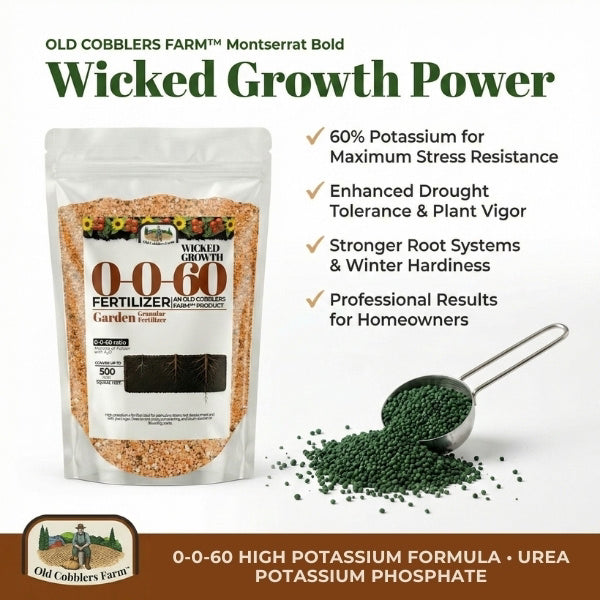 Old Cobblers Farm™ Wicked Growth 0-0-60 Fertilizer - Image 4